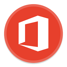 Office Icon in Button UI MS Office 2016 Icons