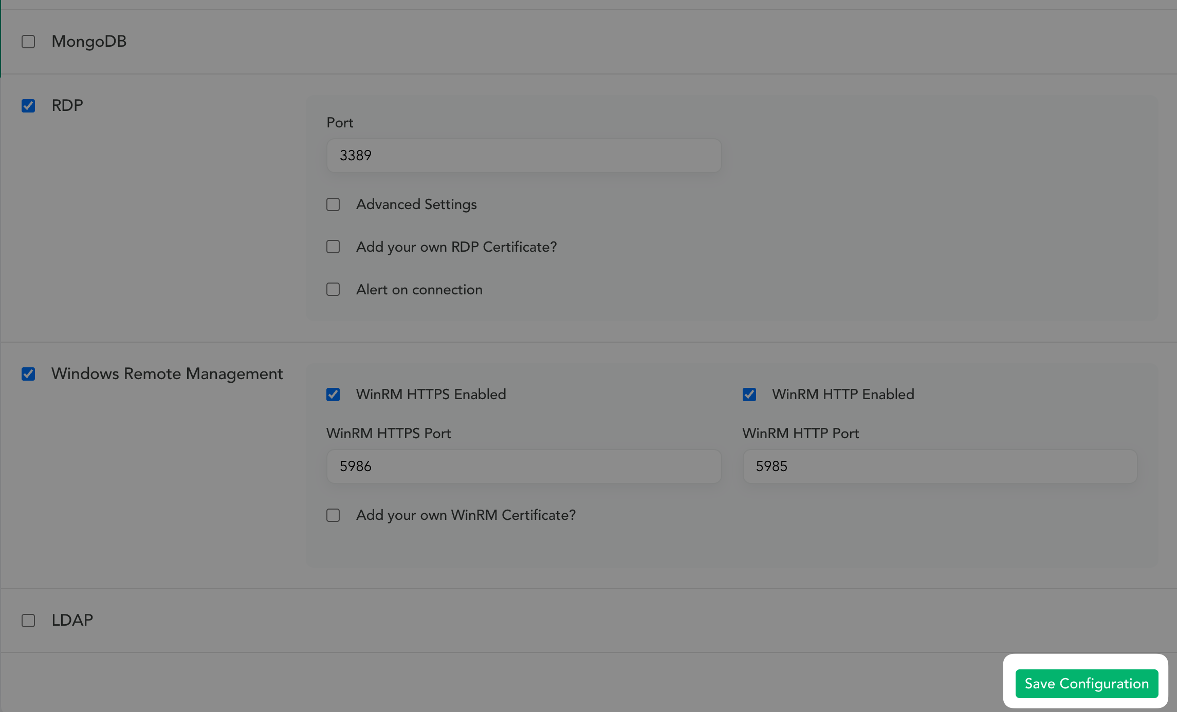 Canary Save Configuration.png