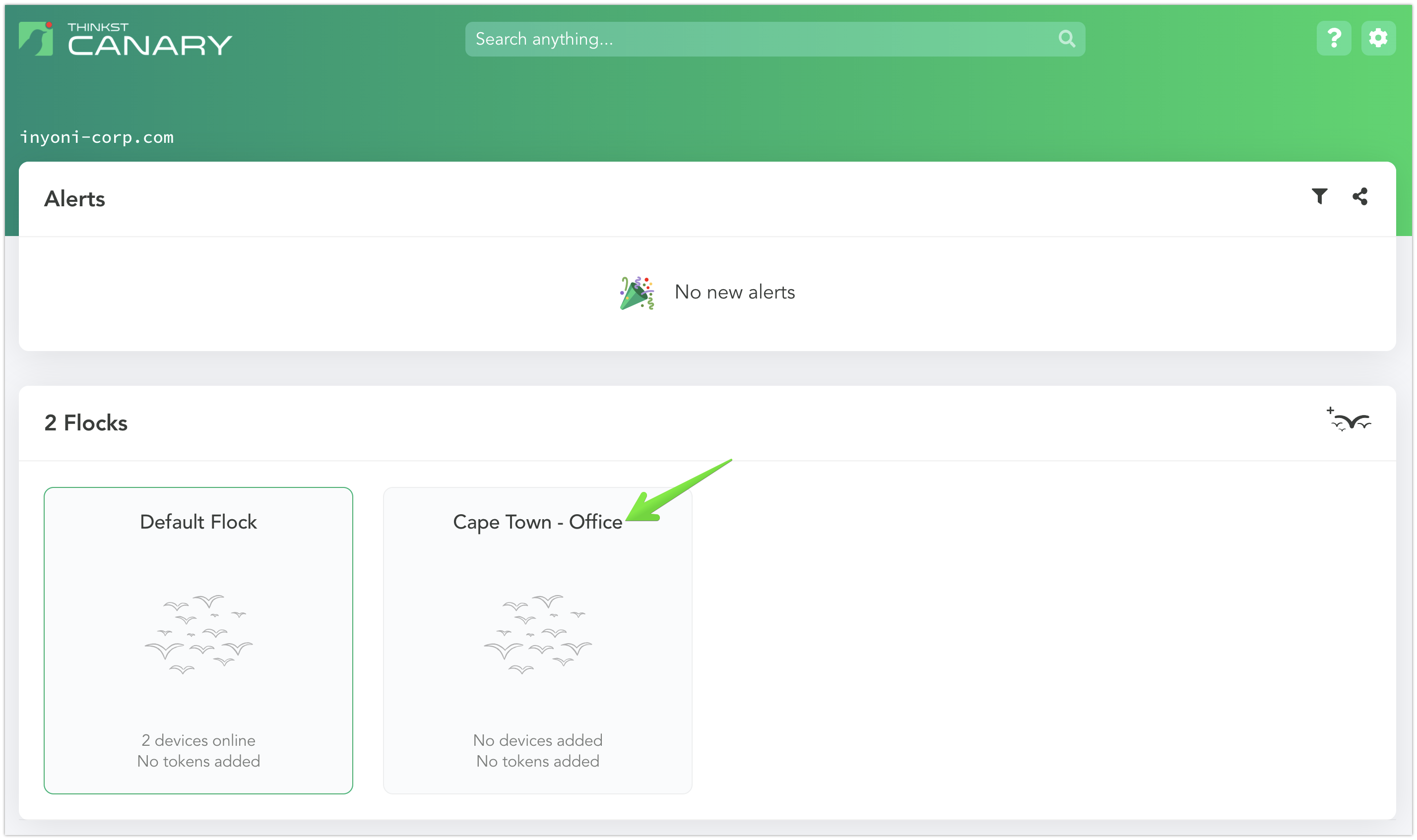 How do I delete a flock? Thinkst Canary