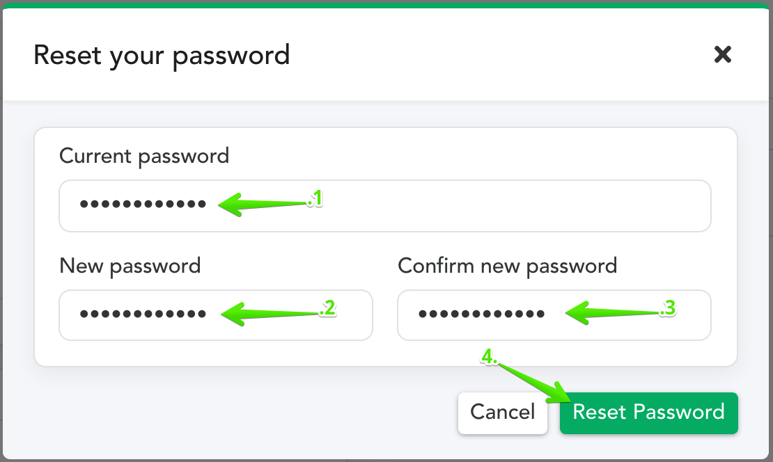 How do I change my password? – Thinkst Canary