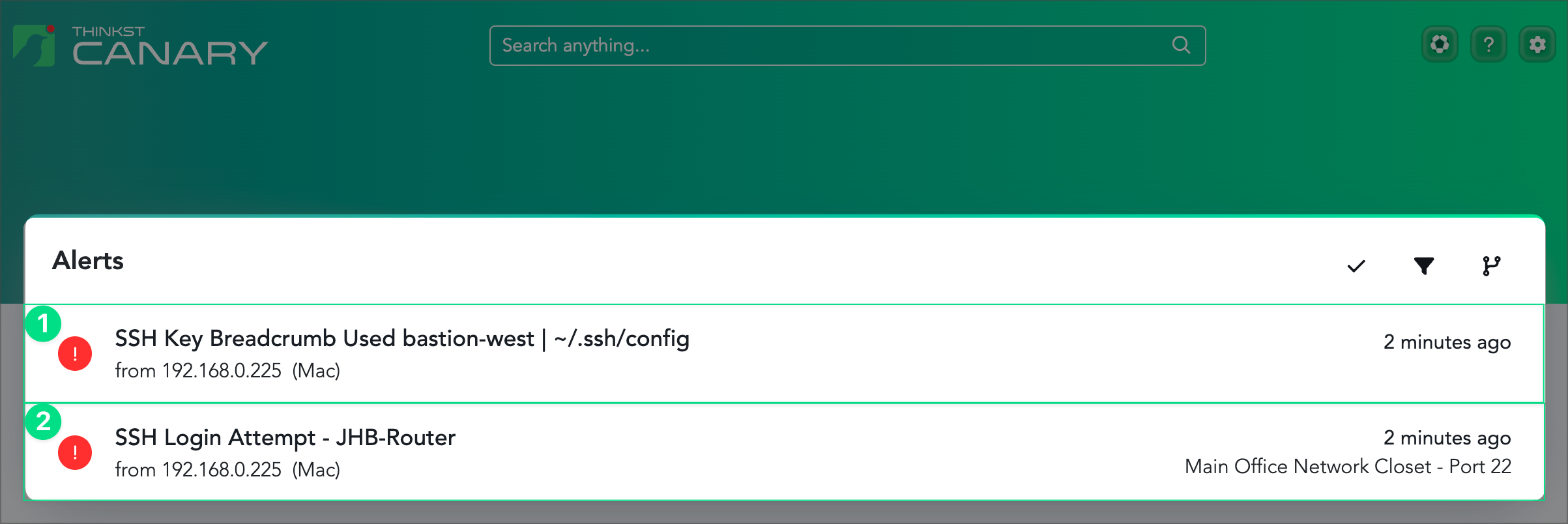 SSH Key Pair - Breadcrumb - Alerts.png