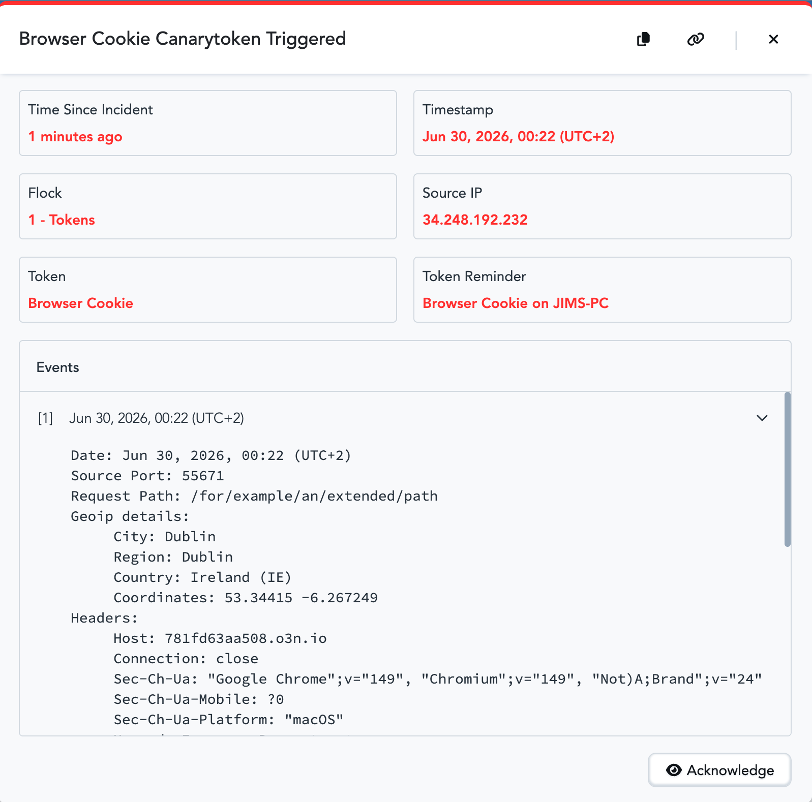Canarytoken - Browser Cookie - Alert.png